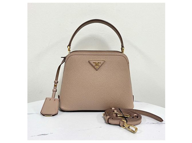 Prada Borsa Tote Piccola e Borsa a Tracolla Martine in Saffiano - vista 4