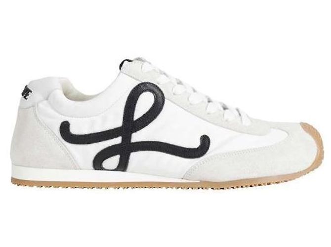 Loewe Ballet Runner in nylon e vitello - vista 2