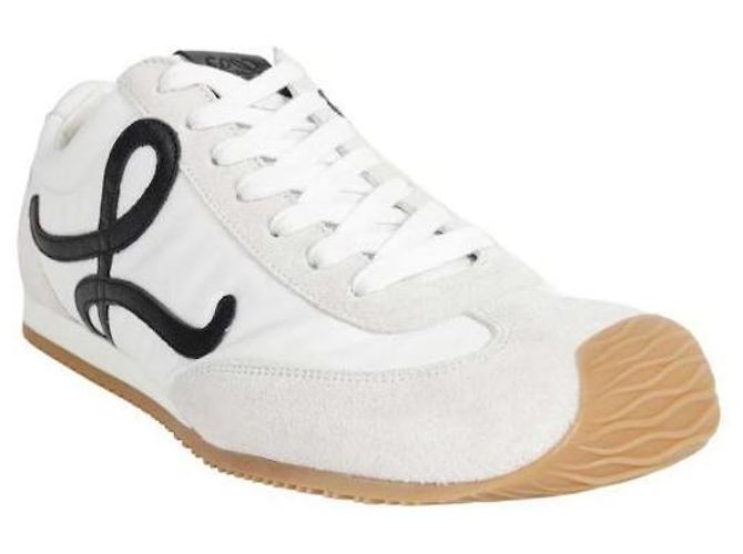 Loewe Ballet Runner in nylon e vitello - vista 3