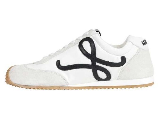 Loewe Ballet Runner in nylon e vitello - vista 5