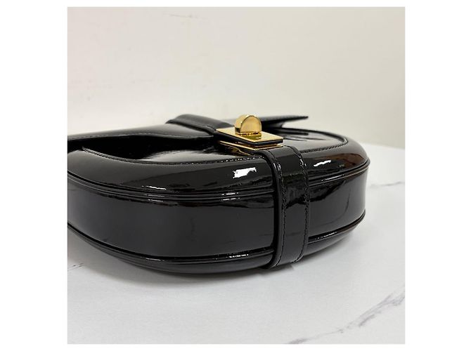 Céline Picca borsa a tracolla nera - vista 10