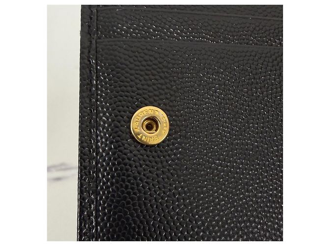 Autre Marque Cartera Compacta con Cremallera Monogram Negra - vista 10