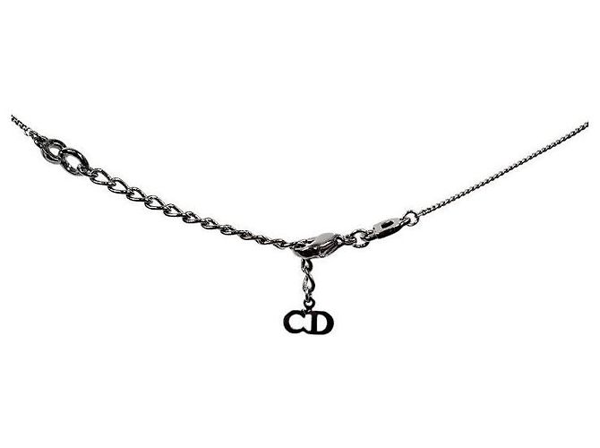 Collana Dior Plate Argentata - vista 3