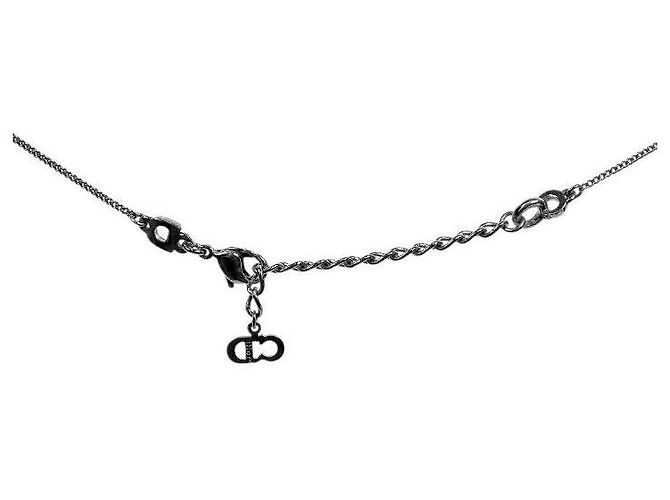 Collana Dior Plate Argentata - vista 4