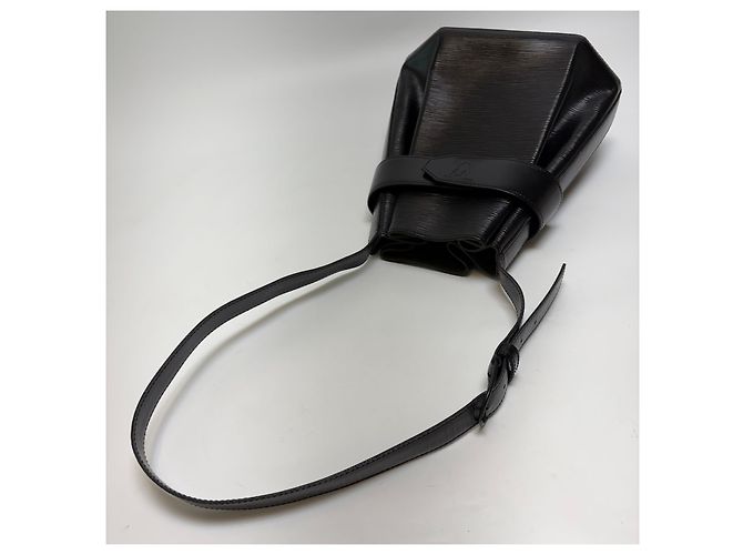 Louis Vuitton Saddle PM Bucket Bag Schultertasche (Top Grade, Black) - Ansicht 12
