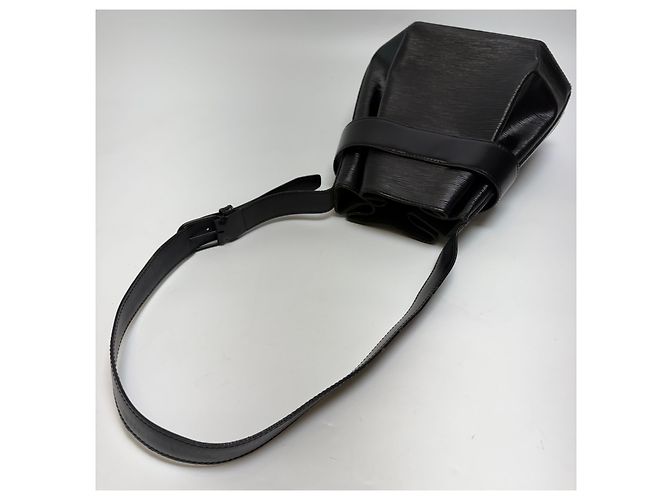 Louis Vuitton Saddle PM Bucket Bag Schultertasche (Top Grade, Black) - Ansicht 14