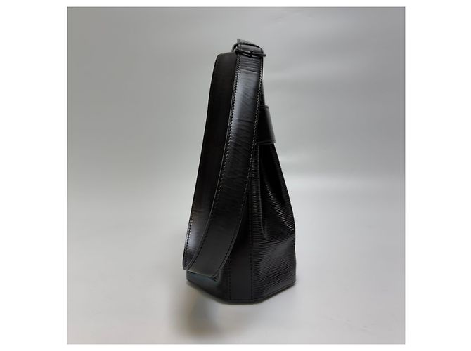 Louis Vuitton Saddle PM Bucket Bag Schultertasche (Top Grade, Black) - Ansicht 7