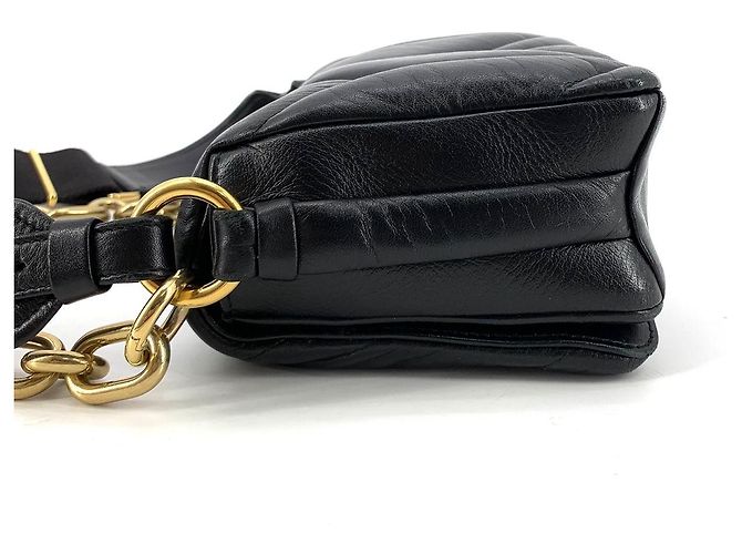 Miu Miu Borsa a tracolla Napa Trapunta Quilted Borsa a patta - vista 11