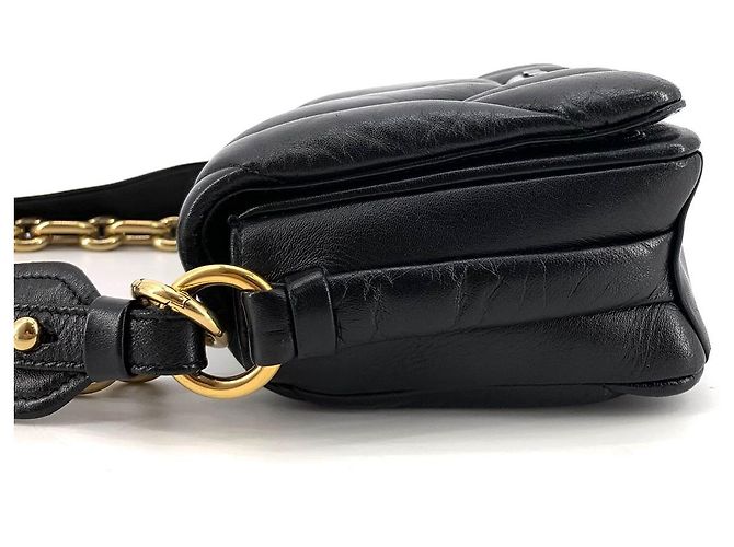 Miu Miu Borsa a tracolla Napa Trapunta Quilted Borsa a patta - vista 3