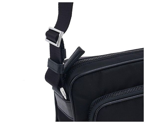 Prada Borsa a tracolla Saffiano da uomo Small - vista 7