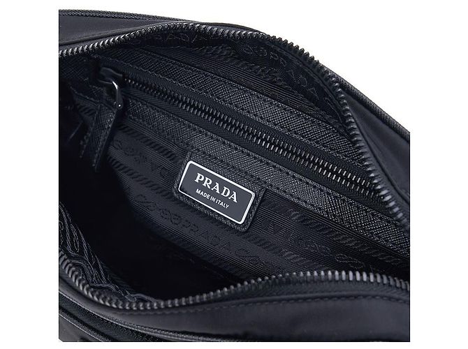 Prada Borsa a tracolla Saffiano da uomo Small - vista 9