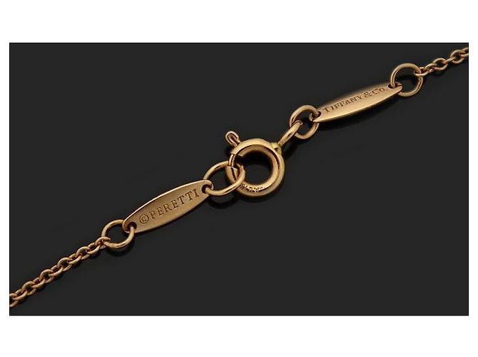 Tiffany & Co Collana Elsa Peretti By The Yard in oro rosa e diamante - vista 4