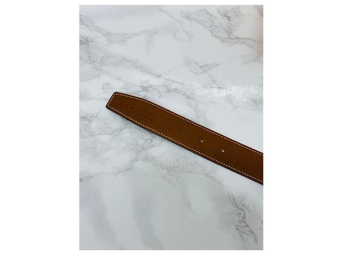 Hermès Wendelgürtel Noir Gold - Ansicht 5