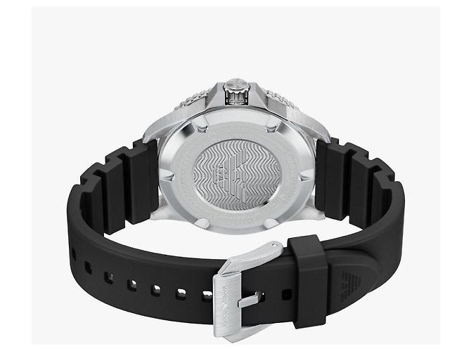 Armani Orologio in gomma da uomo (World Explorer) - vista 6