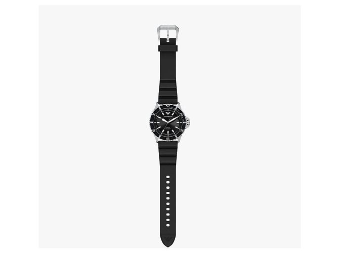 Armani Orologio in gomma da uomo (World Explorer) - vista 7