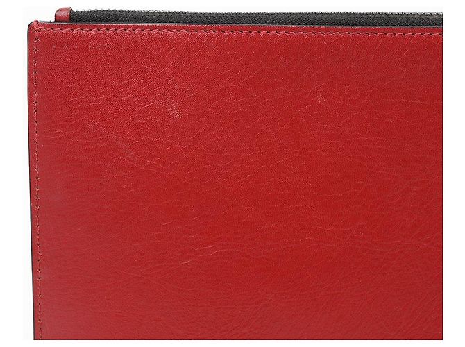Givenchy Clutch Grande Reverse Logo Rossa - vista 6