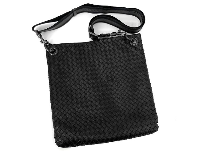 Bottega Veneta Borsa a tracolla Intrecciato Messenger Bag - vista 2