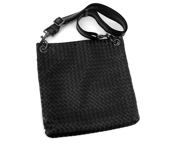 Bottega Veneta Borsa a tracolla Intrecciato Messenger Bag - vista 8