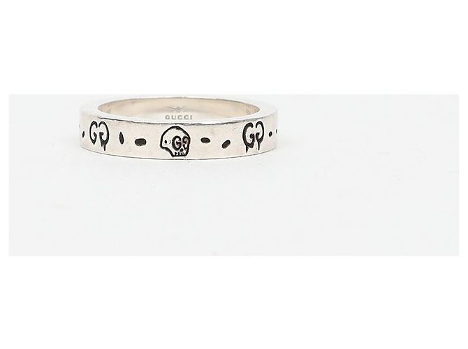 Gucci Ghost Skull Silberring - Ansicht 2