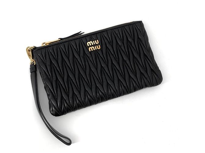 Miu Miu Clutch Matelassé con Tracolla - vista 2
