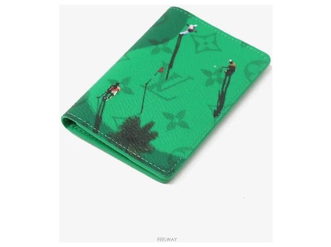 Louis Vuitton Pocket Organizer Golf Green - view 5