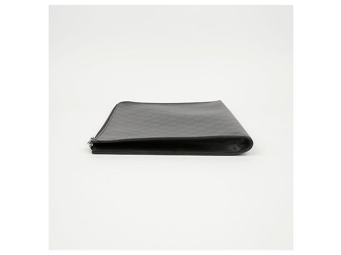 Louis Vuitton Pochette Jour GM Damier Graphite Canvas Clutch - vista 3