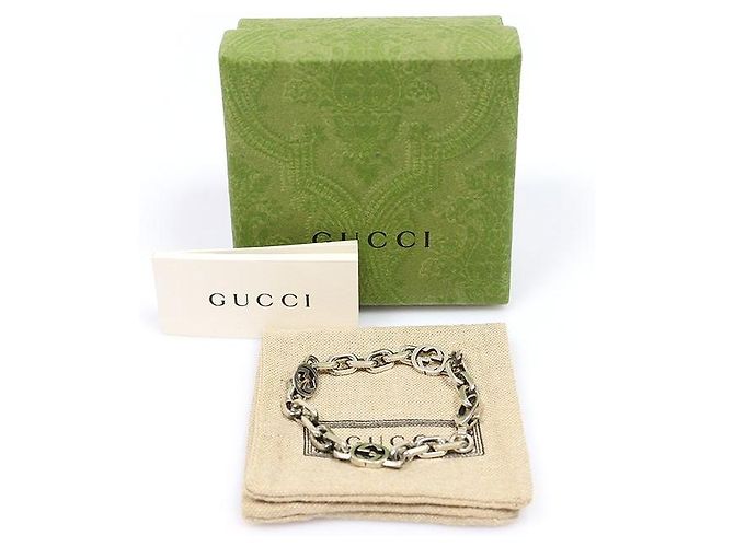 Gucci Bracciale a Catena Intrecciata - vista 2