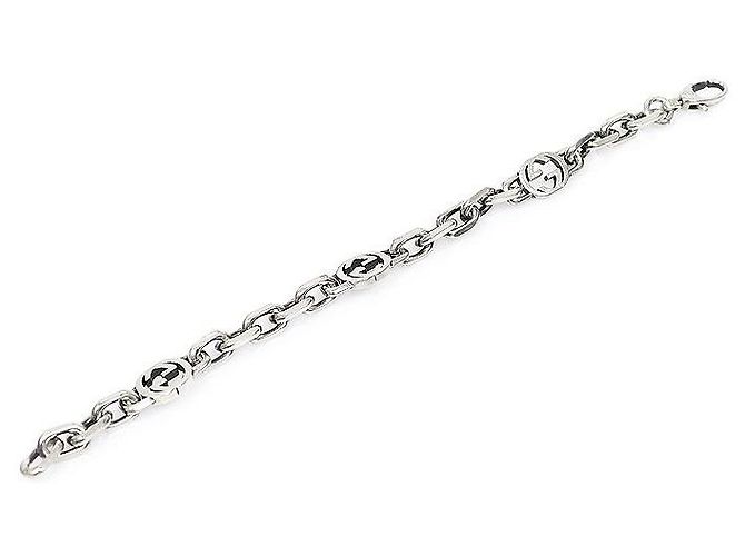 Gucci Bracciale a Catena Intrecciata - vista 3