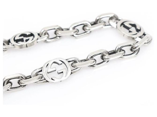 Gucci Bracciale a Catena Intrecciata - vista 5