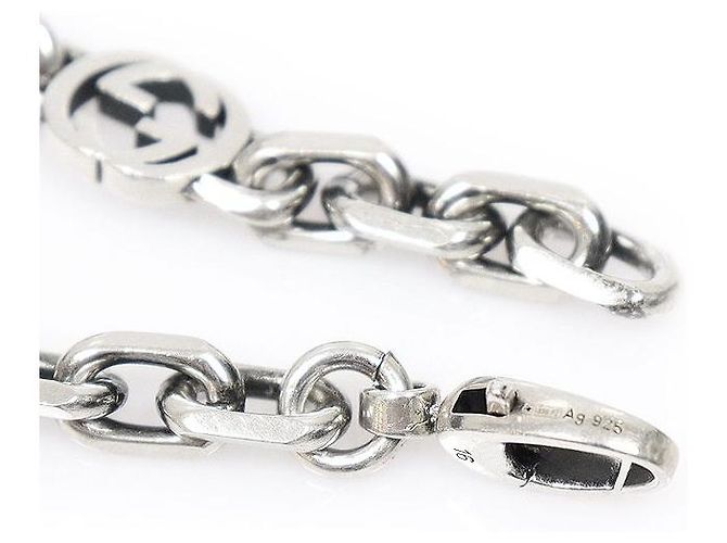 Gucci Bracciale a Catena Intrecciata - vista 6