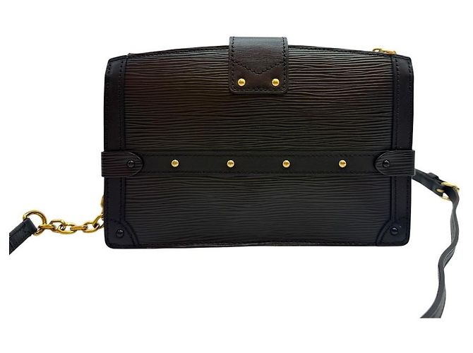 Louis Vuitton Clutch Crossbody Trunk Nera - vista 4