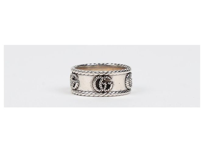 Gucci Doppelring aus Sterlingsilber - Ansicht 2
