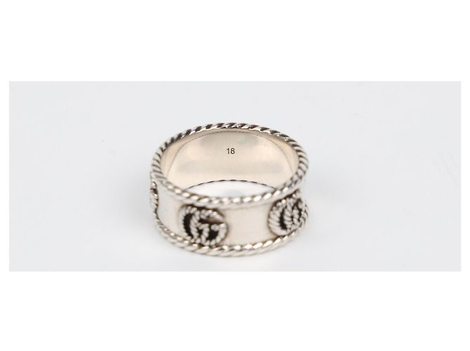 Gucci Doppelring aus Sterlingsilber - Ansicht 4