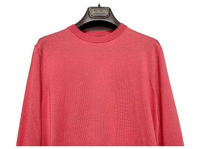 Loro Piana Round Knit Strickpullover Rosa - Ansicht 5