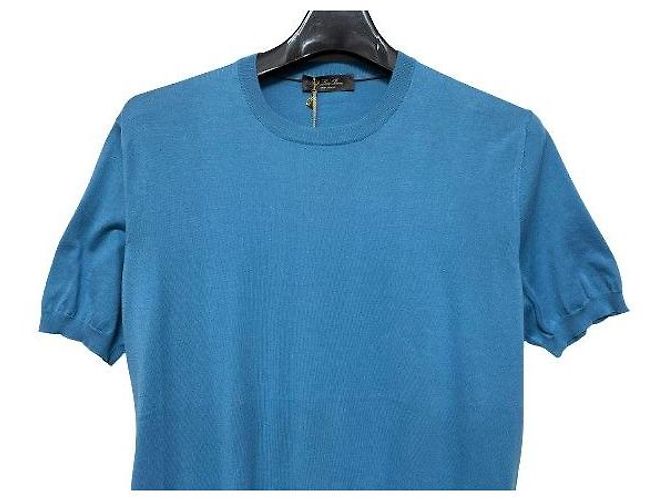 Loro Piana Mint Rundstrick mit kurzen Ärmeln - Ansicht 4
