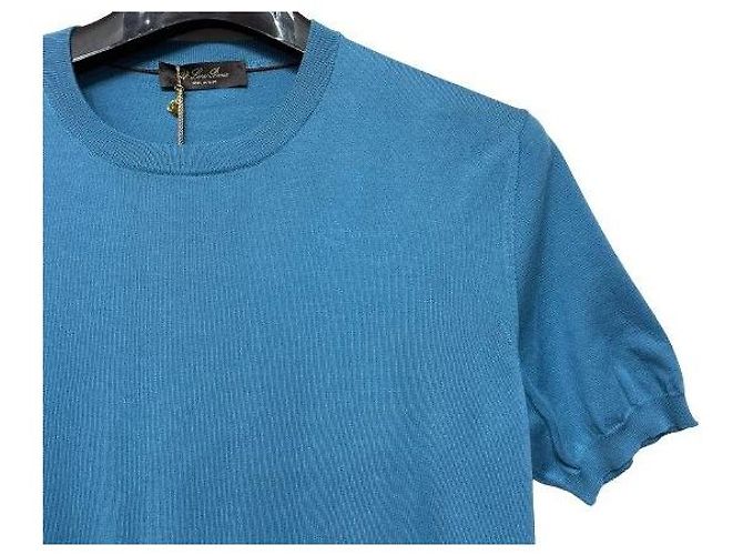 Loro Piana Mint Rundstrick mit kurzen Ärmeln - Ansicht 5