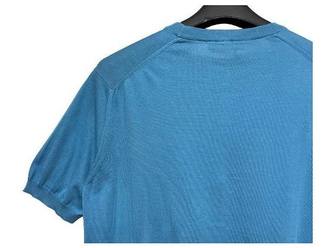 Loro Piana Mint Rundstrick mit kurzen Ärmeln - Ansicht 6