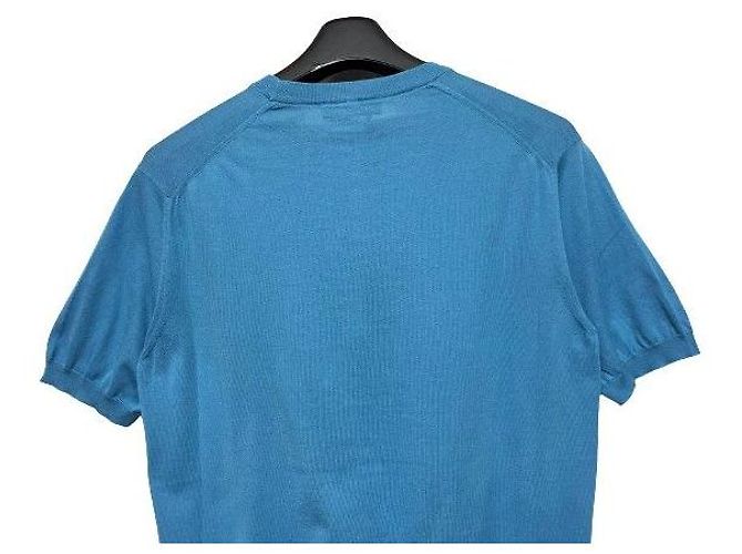 Loro Piana Mint Rundstrick mit kurzen Ärmeln - Ansicht 7