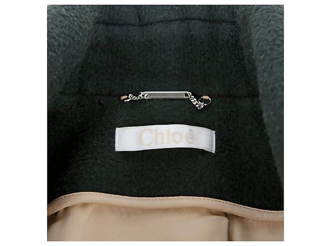 Chloé Multi-Color Wool Coat Size - view 5