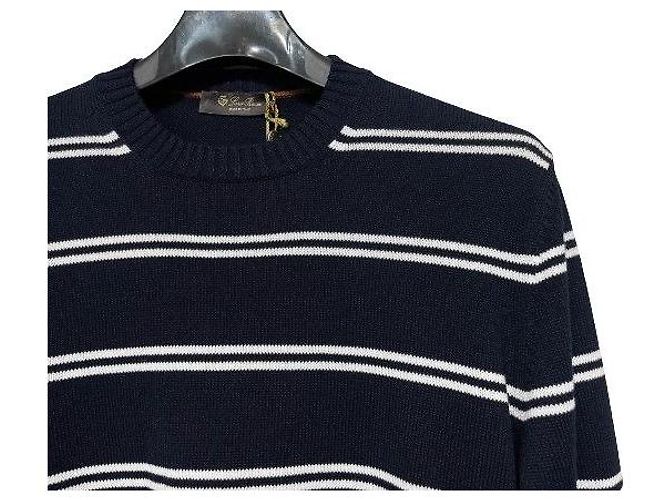 Loro Piana Gestreckter Rundstrick Pullover - Ansicht 4