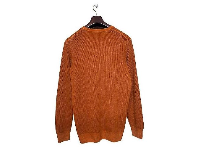 Pull en maille cachemire marron Loro Piana - vue 2