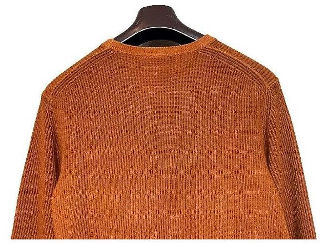 Pull en maille cachemire marron Loro Piana - vue 7