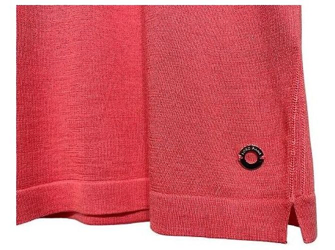 Loro Piana Ärmelloses Strickoberteil Rot-Orange für Damen - Ansicht 6