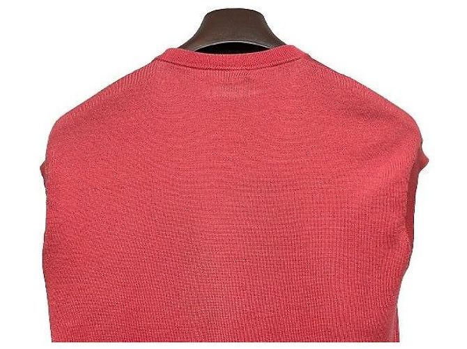 Loro Piana Ärmelloses Strickoberteil Rot-Orange für Damen - Ansicht 8