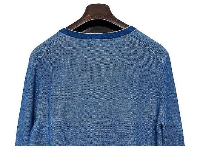 Loro Piana Woll-Kaschmir-Strick in Blau - Ansicht 6