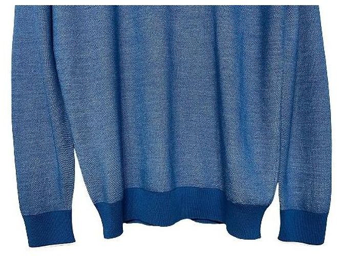 Loro Piana Woll-Kaschmir-Strick in Blau - Ansicht 8