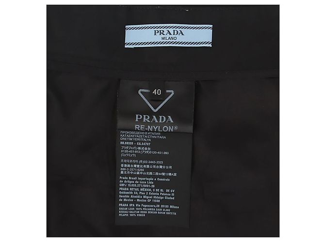 Prada Talla de la Mini Falda Re-Nylon - vista 4