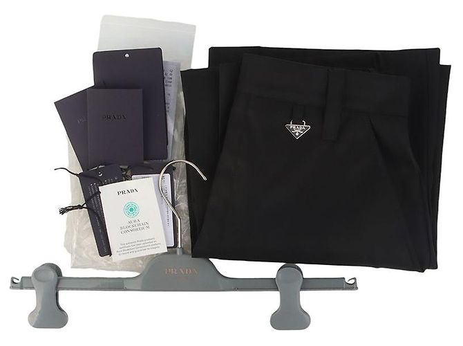 Prada Talla de la Mini Falda Re-Nylon - vista 5
