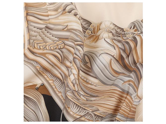 Salvatore Ferragamo Pañuelo de seda estampado - vista 6