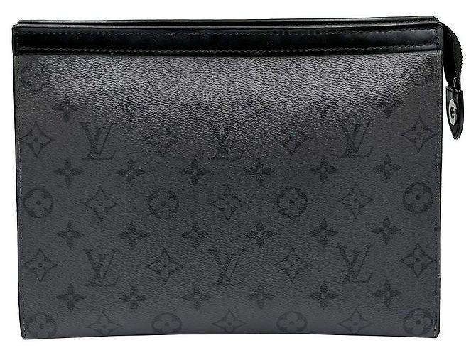 Louis Vuitton Pochette Voyage MM en toile Monogram Eclipse - vue 2